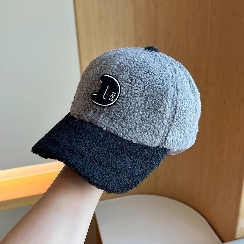 Women's Textured Fleece-Lined Baseball Cap Bowlift