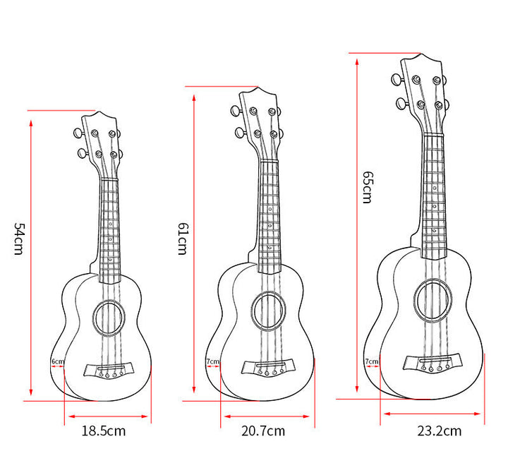 Decorative Ukulele Bowlift