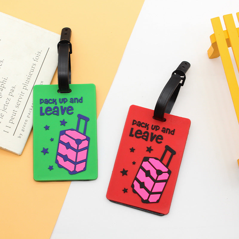 Unisex creative luggage tag in bus design Bowlift