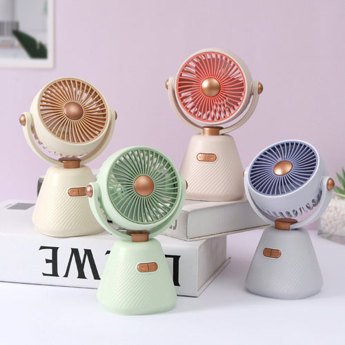 Ladies Portable Mini Fan with Flexible Tilt Bowlift
