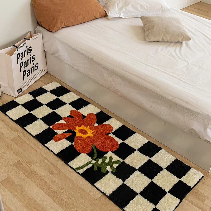 Decorative Floral Area Rug Bowlift