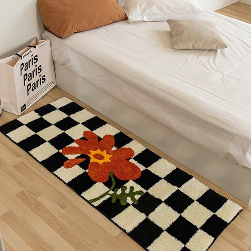 Decorative Floral Area Rug Bowlift