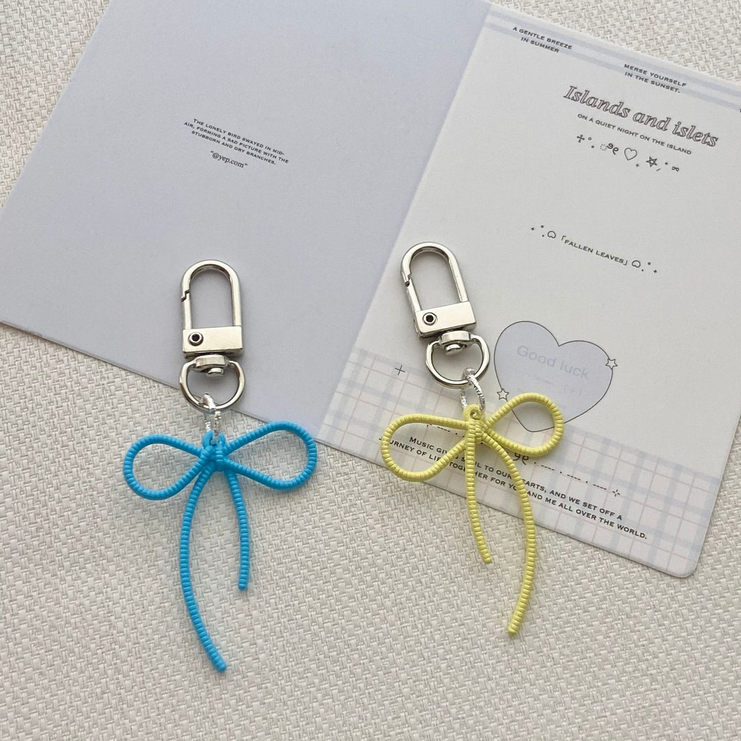 Decorative Bow Keychain Bowlift