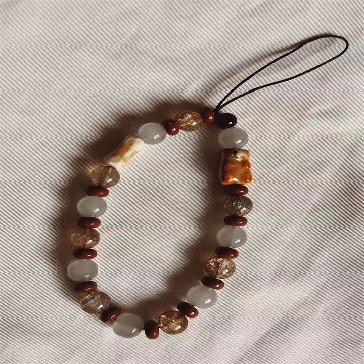Decorative Animal-Inspired Charm Keychain Bowlift