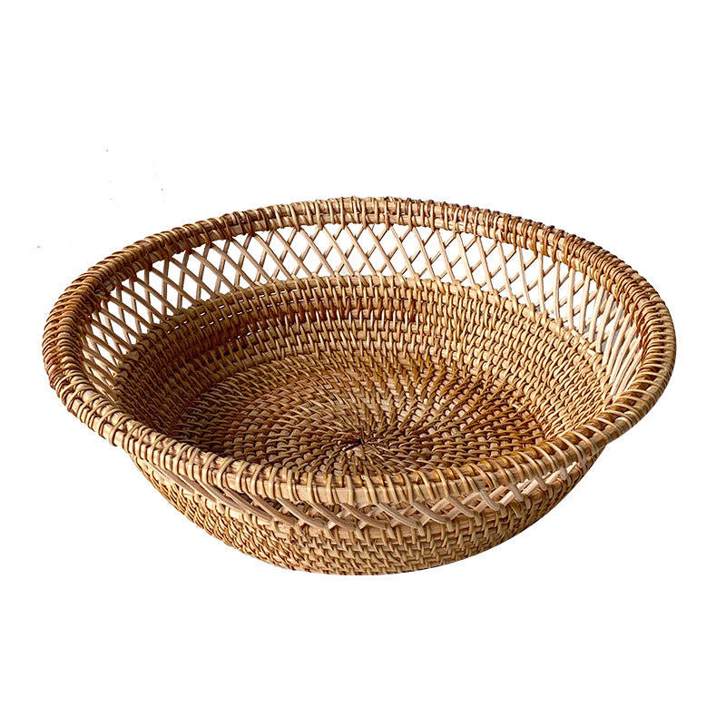 Round braided decoration basket Bowlift