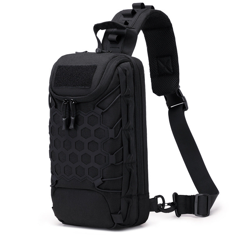 Compact Military-Inspired Sling Backpack Bowlift