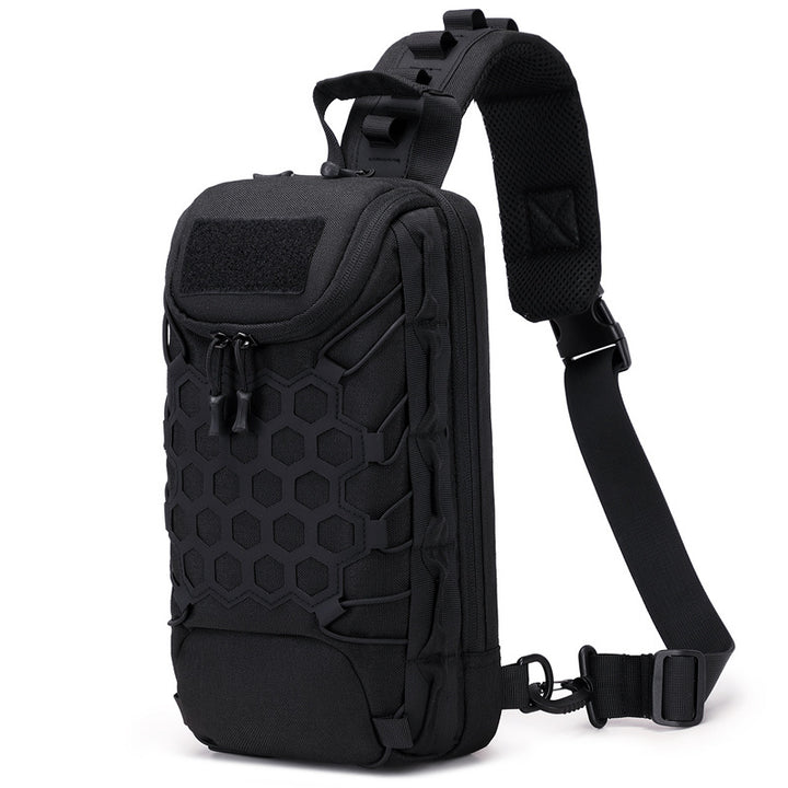 Compact Military-Inspired Sling Backpack Bowlift