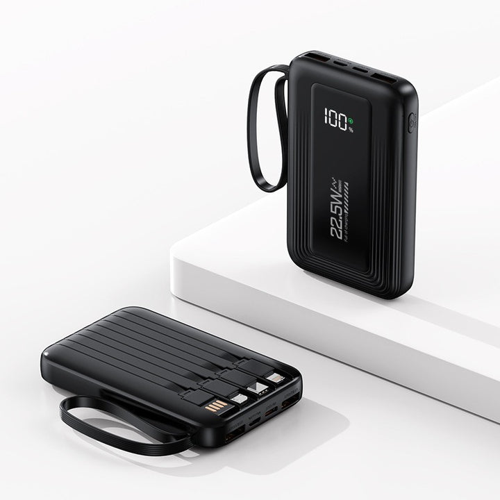 Portable Powerbank with Intelligent Charging Concept Bowlift