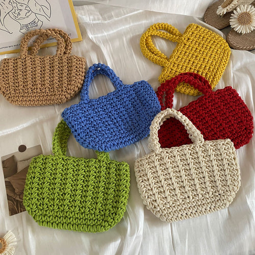 Handmade crochet handbag Bowlift