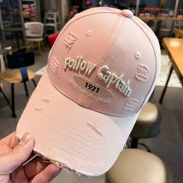 Men's Distressed Graphic Baseball Cap Bowlift 1784270078