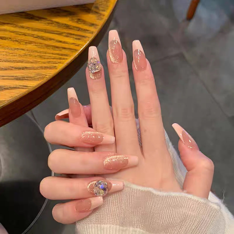 Elegant Press-On Nail Enhancements