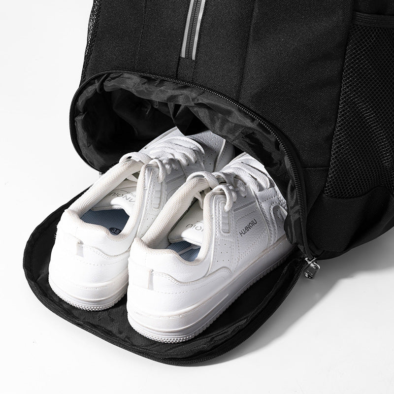 Multi-Compartment Versatile Travel Backpack Bowlift