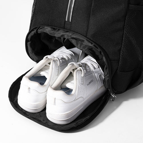 Multi-Compartment Versatile Travel Backpack Bowlift