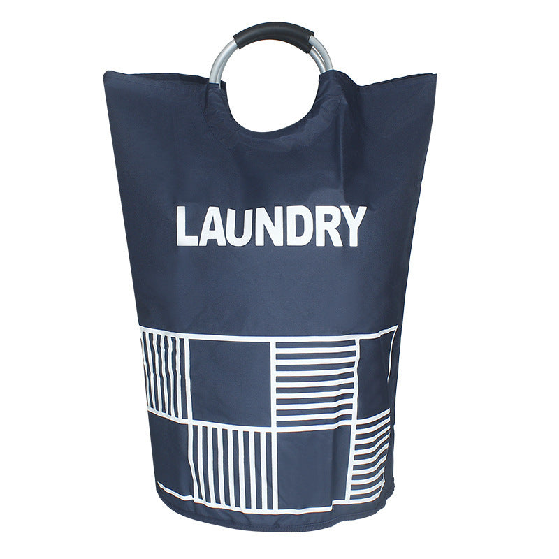 Laundry basket with ergonomic carrying handle Bowlift