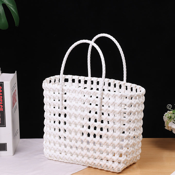 Ergonomic Shopping Bag Made of Woven Material Bowlift