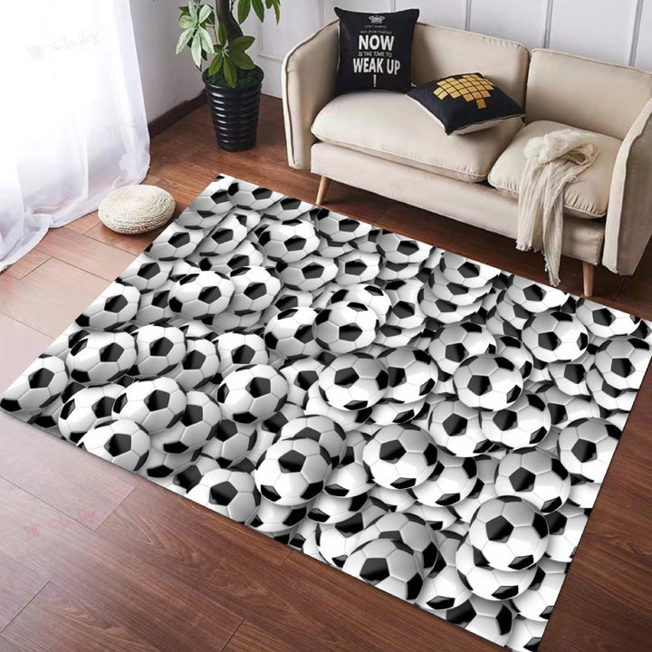 Basketball-Themed Area Rug Bowlift