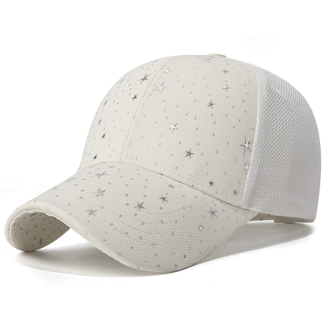 Women's Star-Embellished Activewear Cap Bowlift
