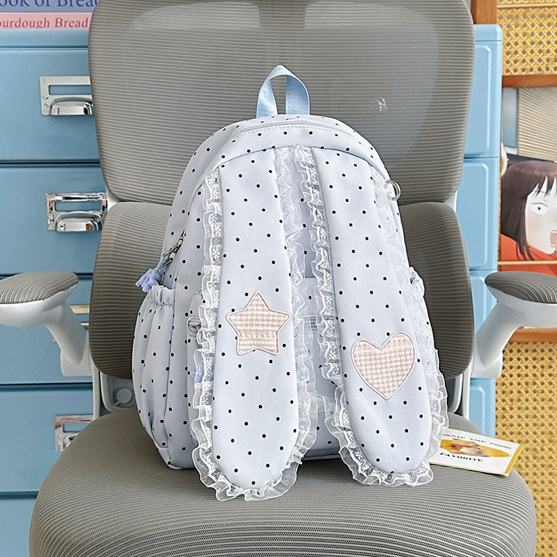 Bunny Ears Design Backpack Bowlift