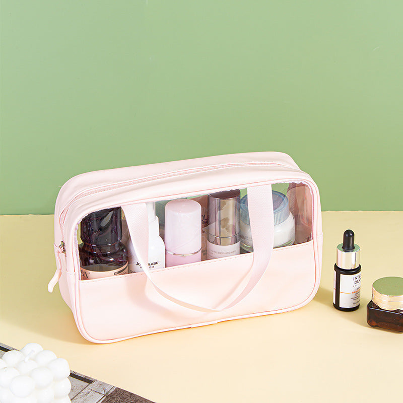 Cosmetic bag with transparent compartments Bowlift