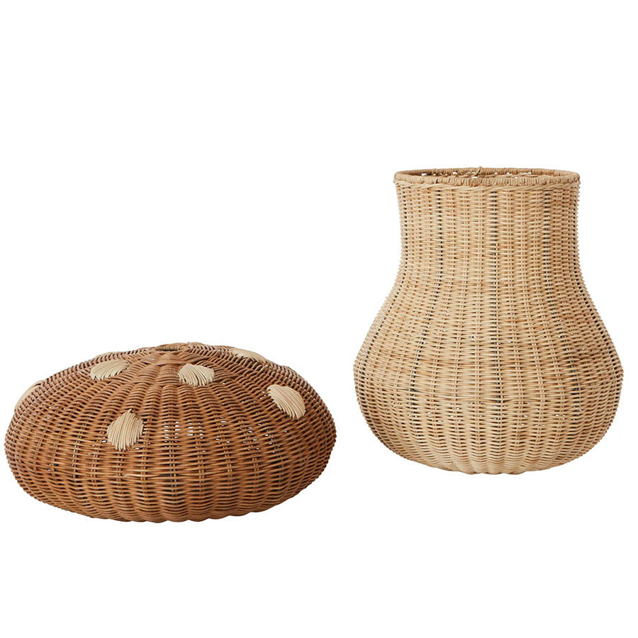 Decorative Mushroom-Shaped Storage Basket Bowlift