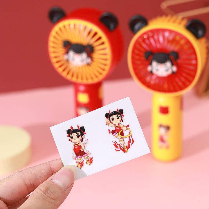 Women's portable handheld fan with creative animal ears Bowlift