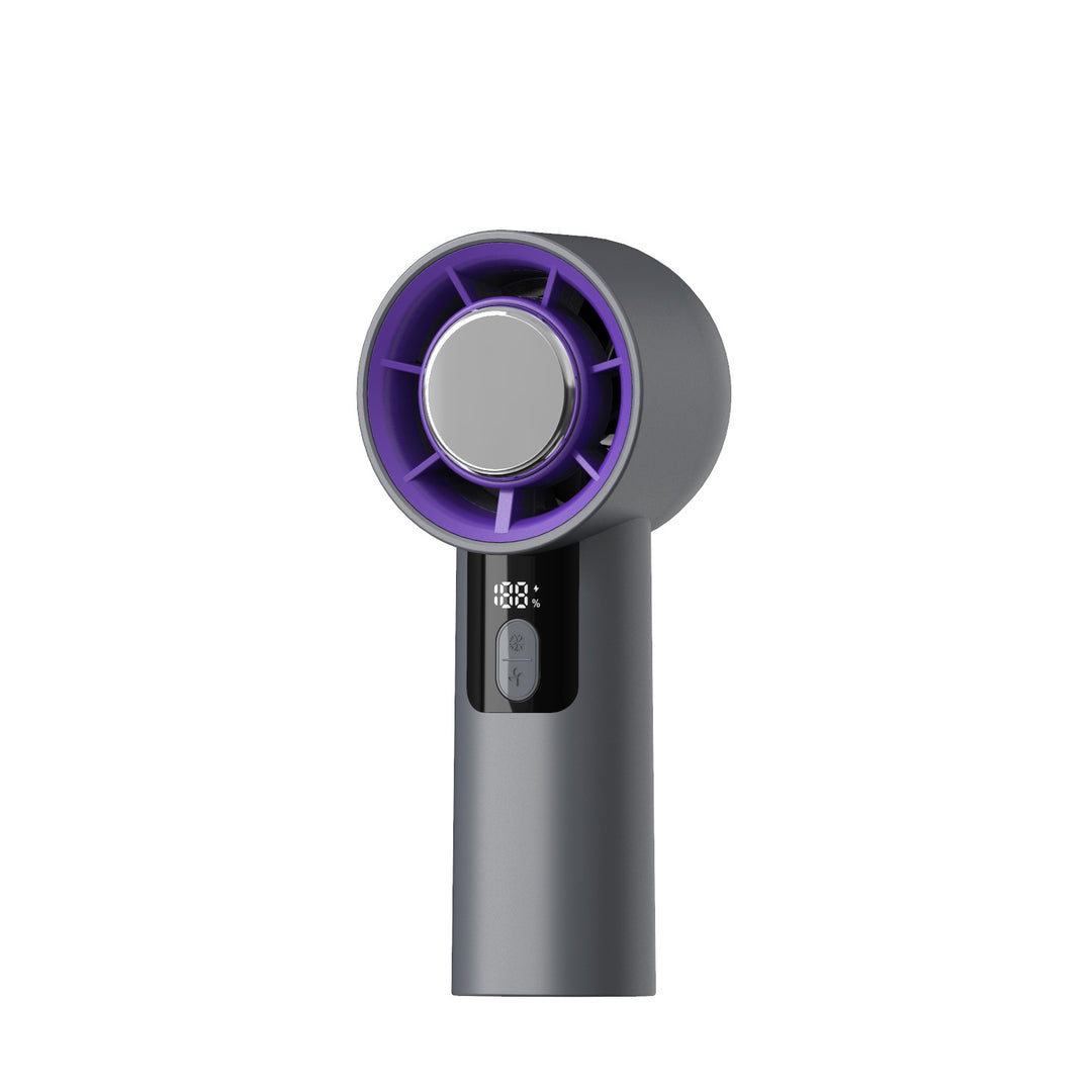 Women's Portable Battery Fan with LCD Display Bowlift