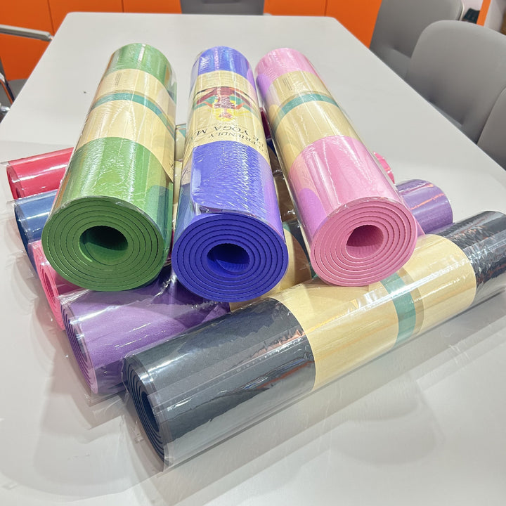 Premium Yoga Mat with Non-Slip Surface and Carry Strap Bowlift