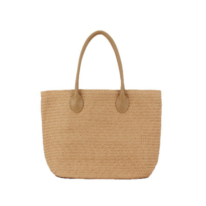 Everyday-friendly tote bag with leather handles Bowlift
