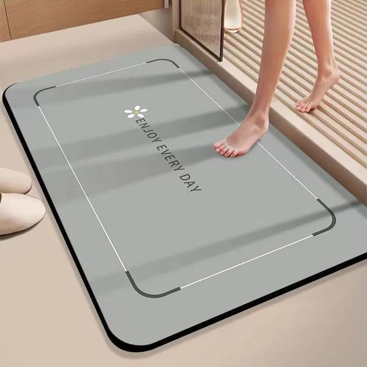 Comfortable Memory Foam Bath Mat Bowlift