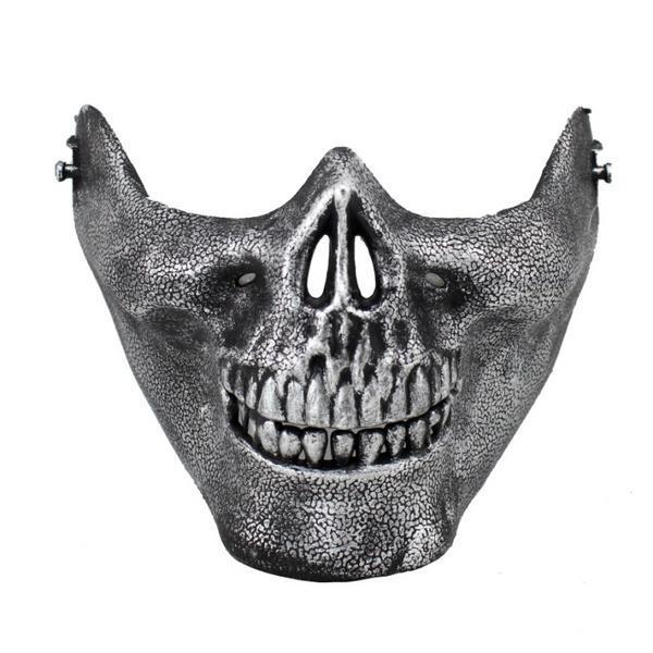 Horror-Themed Skull Mask Bowlift