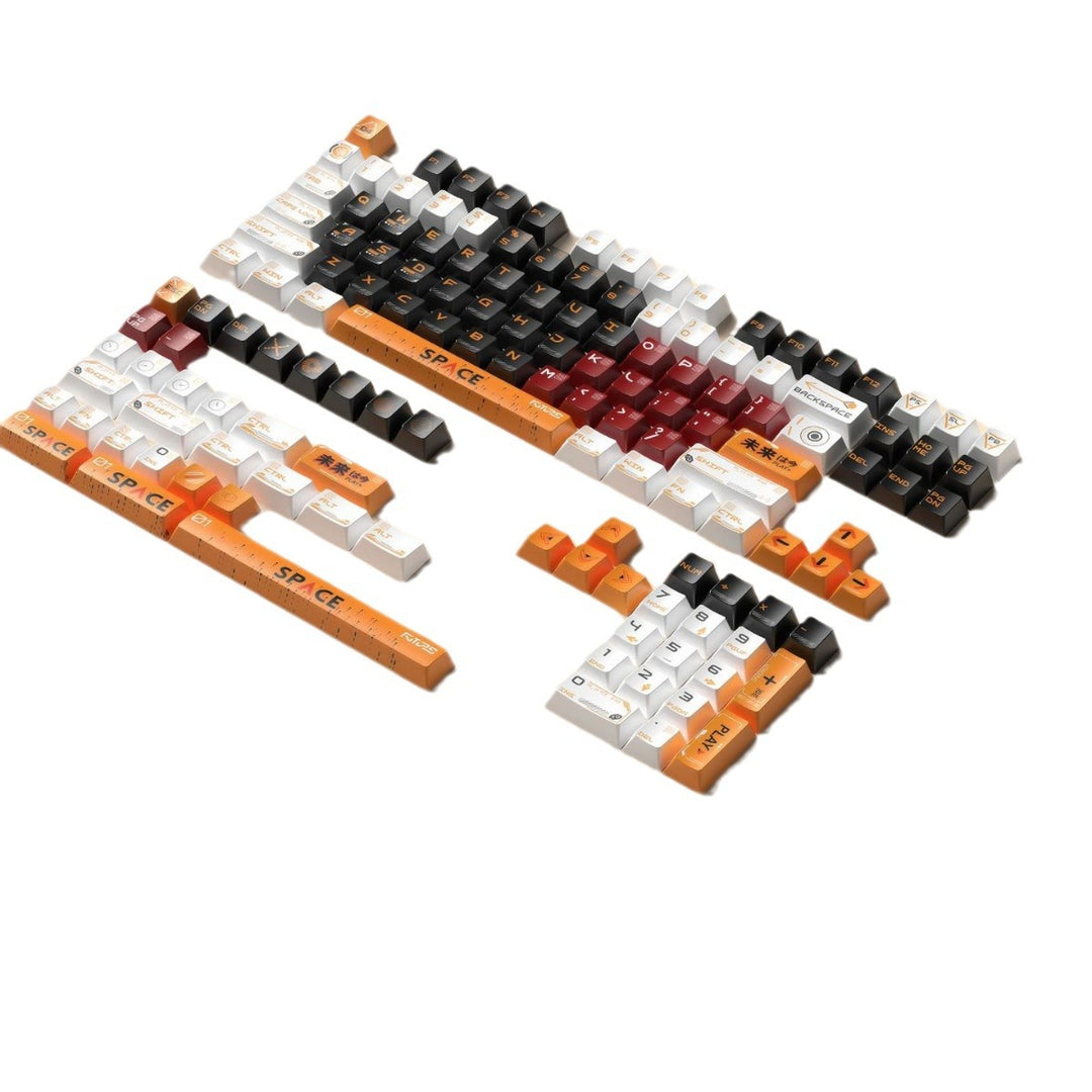 Retro Space-Themed Keyboard Bowlift