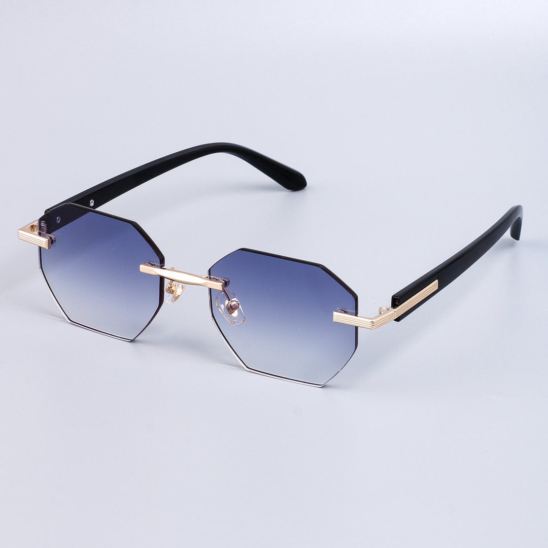 Ladies stylish sunglasses in trendy octagonal design with high-quality frame Bowlift