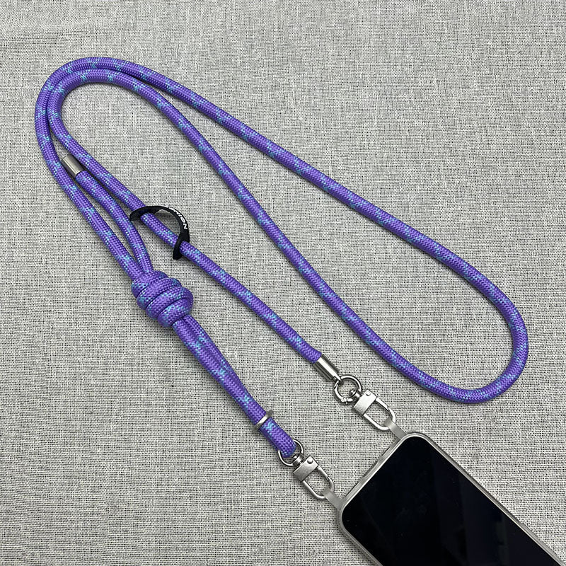 Adjustable Phone Lanyard Strap with Metal Clips Bowlift