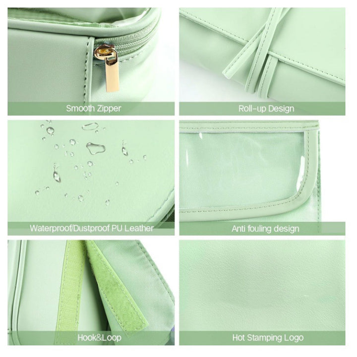 Travel cosmetic bag with practical organizer Bowlift