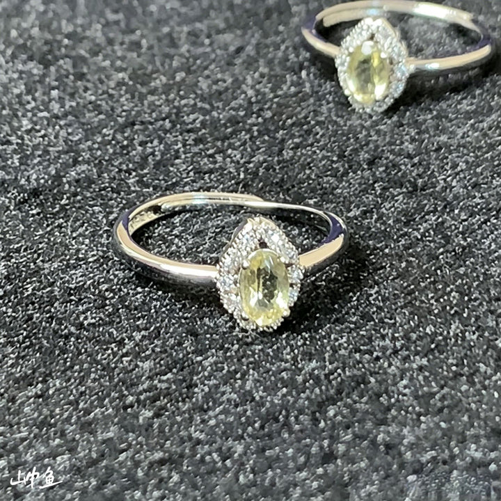 Oval Halo Gemstone Engagement Ring With Micro Pave Band