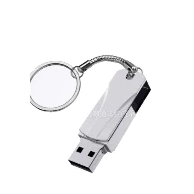 Sleek Keychain USB Flash Drive Bowlift