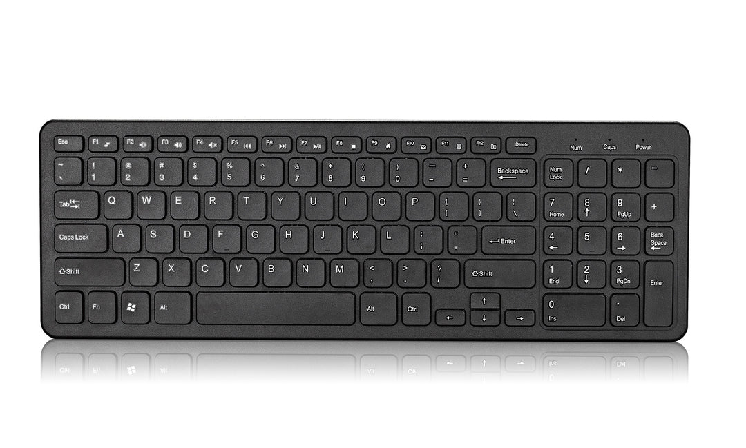 Funk keyboard and mouse combination with slim design Bowlift