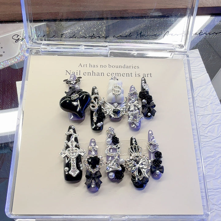 Artistic Gothic Nail Art Design Set
