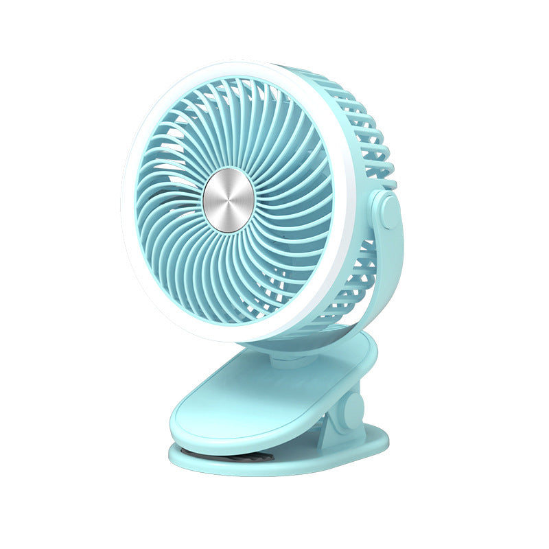 Clip-On Rechargeable Desk Fan Bowlift