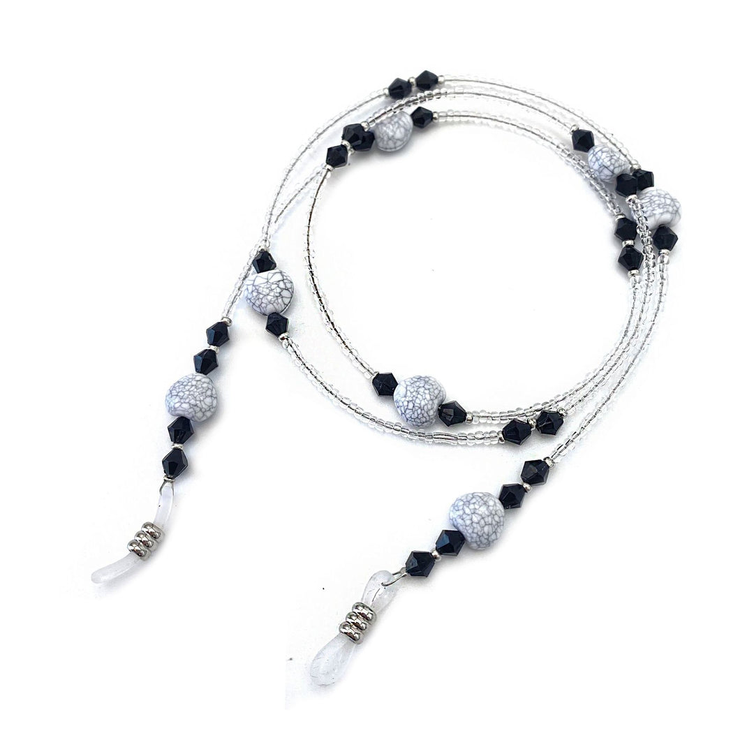 Beaded Eyewear Retainer Chain Bowlift