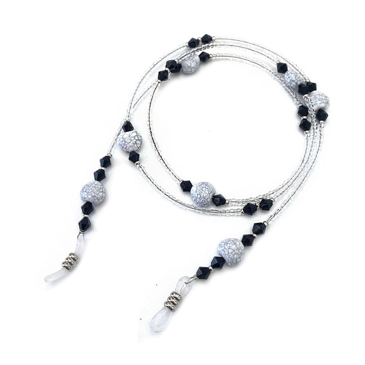 Beaded Eyewear Retainer Chain Bowlift