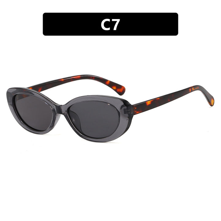 Women's fashionable cat-eye sunglasses with UV protection and elegant frame Bowlift