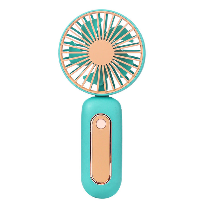 Women's Portable Mini Fan with Ergonomic Handle and Rechargeable Battery Bowlift