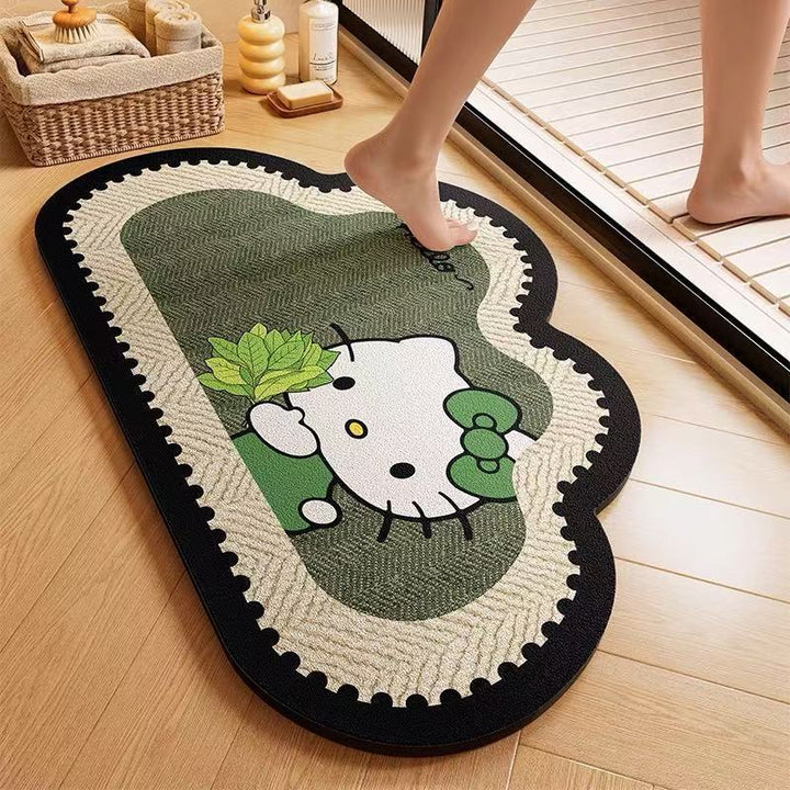 Cute Cartoon Bath Mat Bowlift