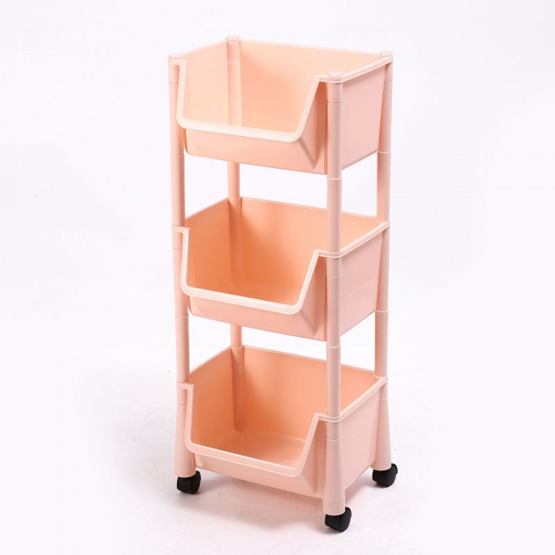 Multi-Tier Storage Rolling Cart Bowlift