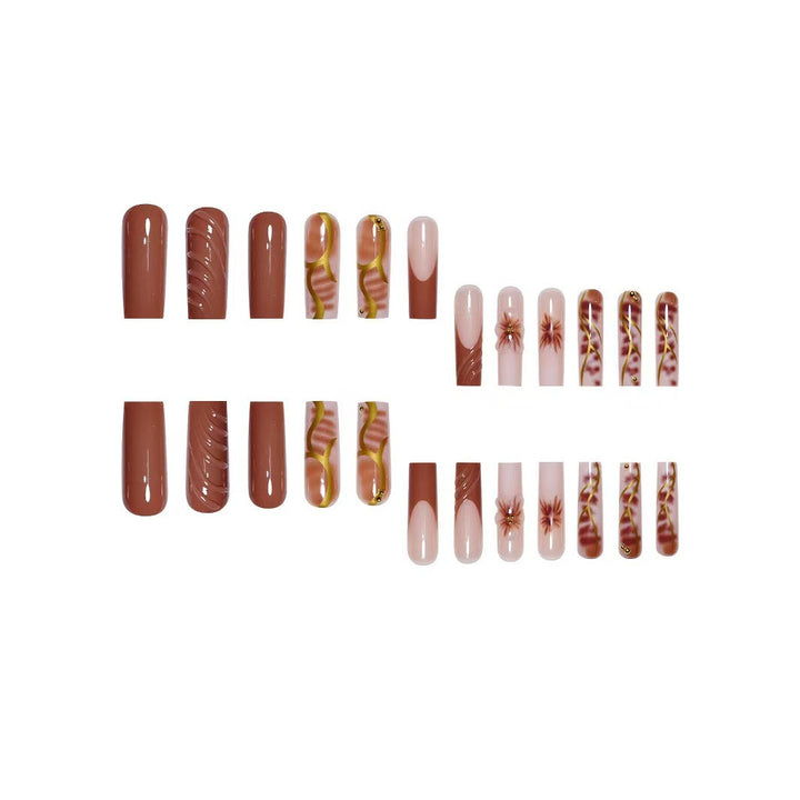 Custom Art Acrylic Nail Enhancements Bowlift