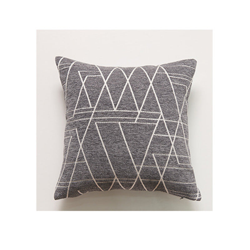 Geometric Pattern Decorative Throw Pillow