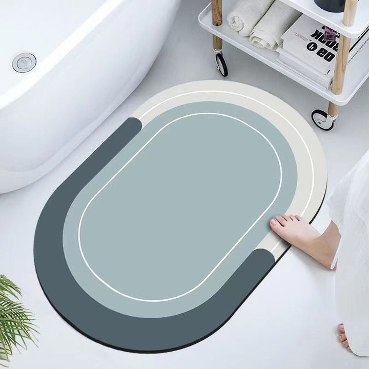 Non-Slip Modern Bath Mat Bowlift