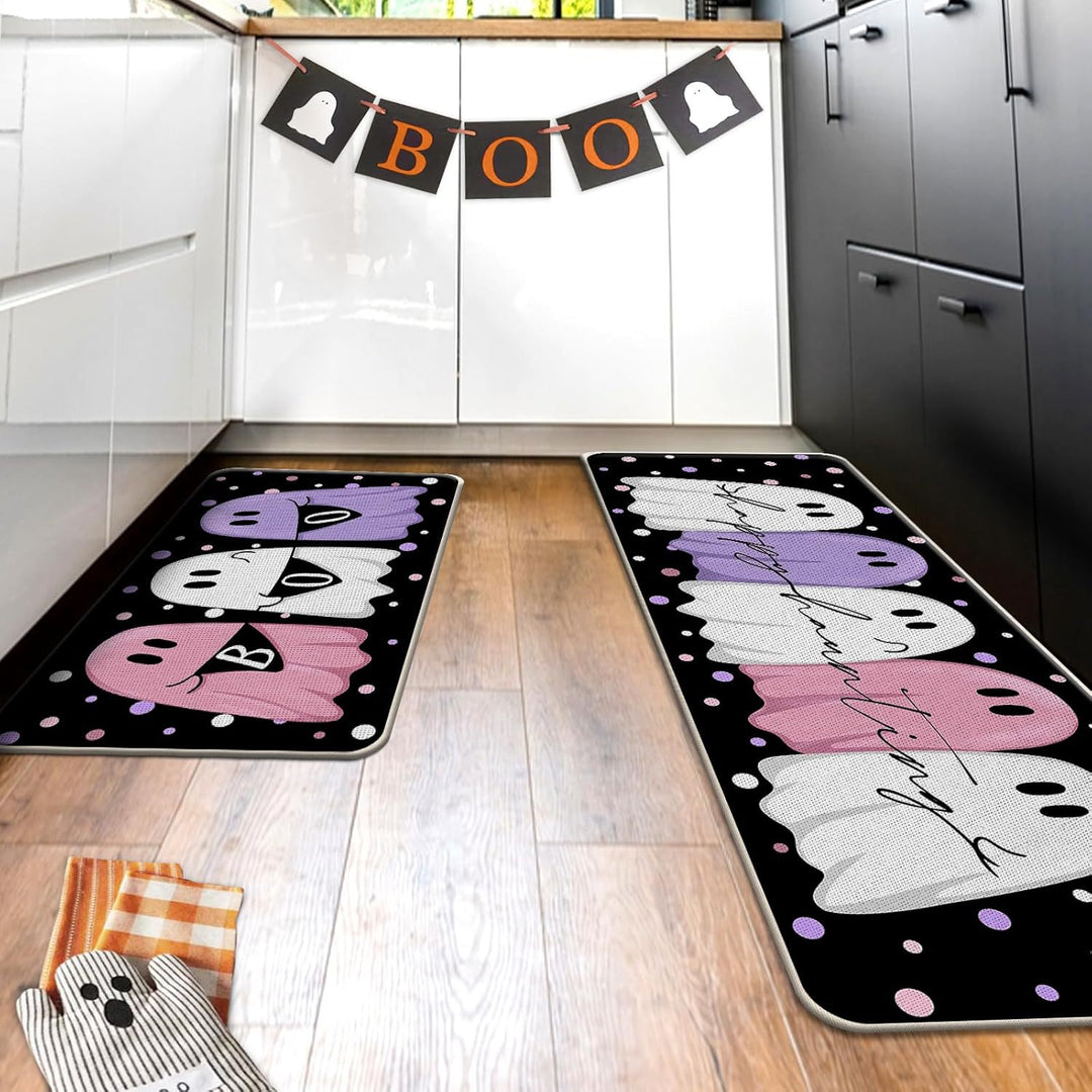 Halloween-Themed Decorative Floor Mat Bowlift