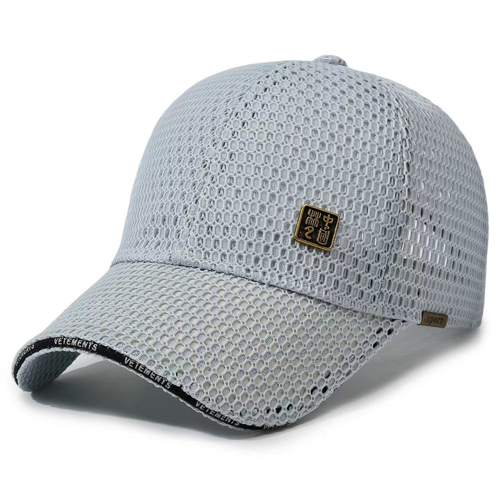 Women Breathable Sports Cap with Mesh Design Bowlift